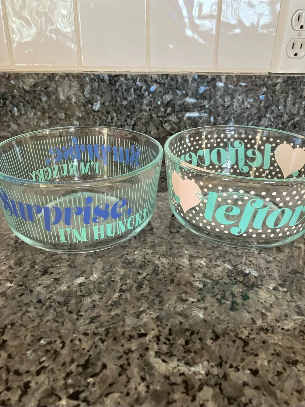Pyrex clear glass